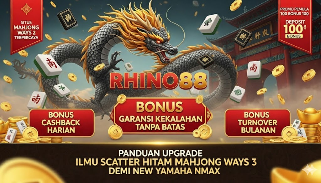 Panduan Upgrade Ilmu Scatter Hitam Mahjong Ways 3 Demi New Yamaha NMAX